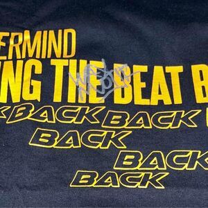 X-Large - SIGNED “Nevermind Bring the Beat Back” Wax Motif Rave T-Shirt New